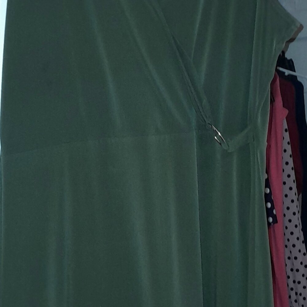 Michael Kors faux wrap dress